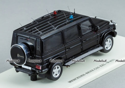 Mercedes G55 XXL с запасным колесом, 246302, DiP Models 1:43
