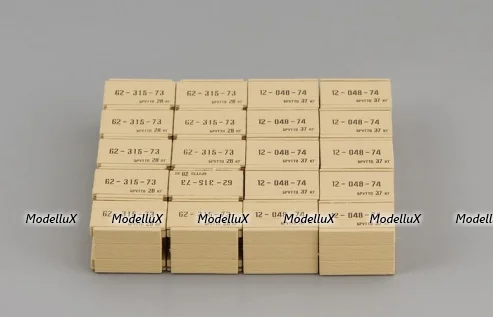 Набор ящиков 20 шт, деталей для сборки, 500104, DiP Models 1:43