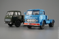 Маз 504В тягач синий, НАП 1:43