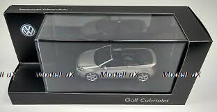 Volkswagen Rabbit (Golf) 6 Convertible 2012 silver, Schuco 1:43