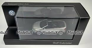 Volkswagen Rabbit (Golf) 6 Convertible 2012 silver, Schuco 1:43