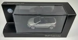 Volkswagen Rabbit (Golf) 6 Convertible 2012 silver, Schuco 1:43