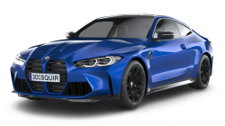 BMW M4 2020 Blue, 155020201, Minichamps 1:18