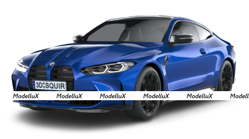 BMW M4 2020 Blue, 155020201, Minichamps 1:18