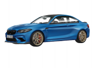 BMW M2 CS 2020 Blue Metallic, 155021022, Minichamps 1:18