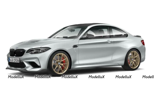 BMW M2 CS 2020 Silver Metallic, 155021024, Minichamps 1:18