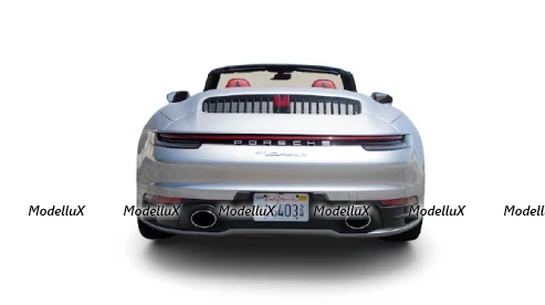 Porsche 911 Carrera 4s 2019 Cabriolet Grey, 155067335, Minichamps 1:18