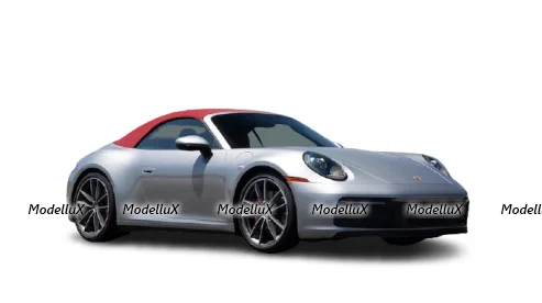 Porsche 911 Carrera 4s 2019 Cabriolet Grey, 155067335, Minichamps 1:18