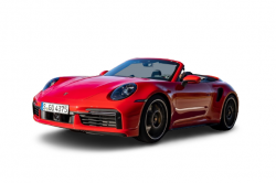Porsche 911 (992) Turbo S Cabriolet 2020 Red, 155069084, Minichamps 1:18