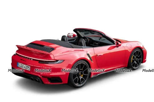 Porsche 911 (992) Turbo S Cabriolet 2020 Red, 155069084, Minichamps 1:18