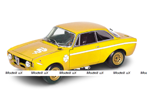 Alfa Romeo GTA 1300 Junior 1971 Yellow, 155120024, Minichamps 1:18