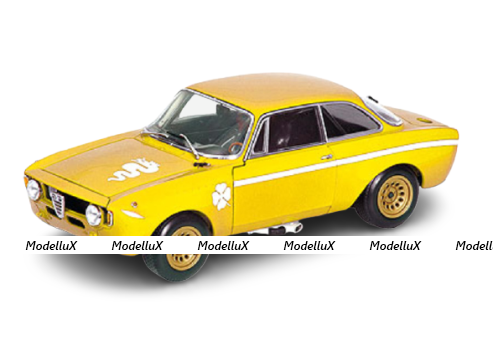 Alfa Romeo GTA 1300 Junior 1971 Yellow, 155120024, Minichamps 1:18