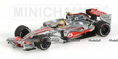 McLaren Mercedes MP4/21 Lewis Hamilton F1 Testing Silverstone 2006, 530064443, Minichamps 1:43