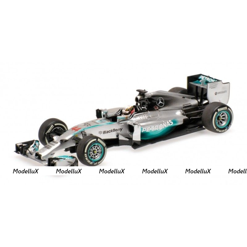 Mercedes AMG Petronas F1 Team W05 Lewis Hamilton World Champion 2014, 436140044, Minichamps 1:43