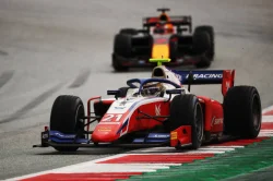 Dallara F2 Robert Shwartzman Winner Feature Race Styrian GP 2020, 410204521, Minichamps 1:43