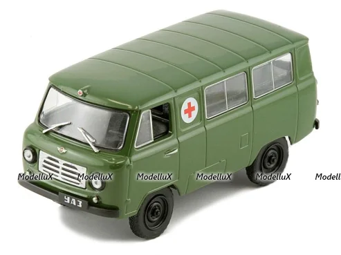 УАЗ-450А Санитарный, Автомобиль на службе №27, Deagostini 1:43
