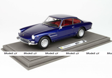 Ferrari 330 GT 2+2 Series 2 1965 Single light BLU SERA 509 C, BBR1848C, BBR 1:18