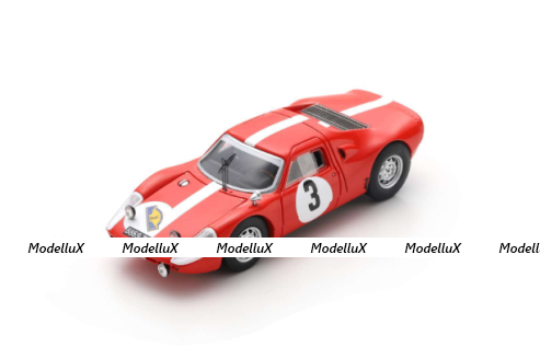 Porsche 904 GTS No.3 Rallye des Routes du Nord 1967 François Dumousseau Mlle Roques Limited Edition, SF165, Spark 1:43