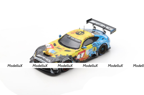 Mercedes AMG GT3 No.2 Mercedes AMG Team HRT 9th 24H Nürburgring 2020 H. Haupt Y. Buurman N. Bastian P. Ellis Limited Edition, SG688, Spark 1:43