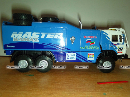 КамАЗ 492525 быстрая техничка #559 Дакар-2000, АвтоБюро 1:43 