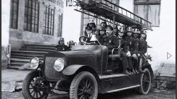 Руссо-Балт D 24/40 1920 г. пожарный, Студия Колесо 1:43