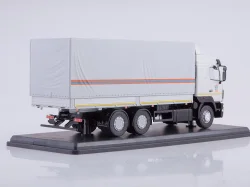 МАЗ-6312 бортовой с тентом МЧC, SSM1216, SSM 1:43