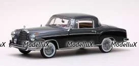 Mercedes 220 SE Coupe (W128), metallicgrau/schwarz 1958, 3567, SunStar 1:18