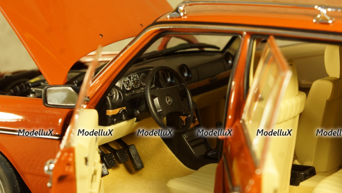 Mercedes 200TE S123 W123 T-Modell red, 183732, Norev 1:18
