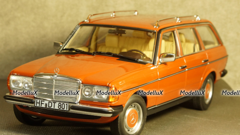 Mercedes 200TE S123 W123 T-Modell red, 183732, Norev 1:18