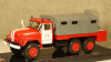 Зил 131, Автомобиль дымоудаления, Днепропетровск 1989 г., Казань 1980 г., TruckTyr 1:43