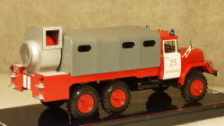 Зил 131, Автомобиль дымоудаления, Днепропетровск 1989 г., Казань 1980 г., TruckTyr 1:43