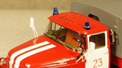 Зил 131, Автомобиль дымоудаления, Днепропетровск 1989 г., Казань 1980 г., TruckTyr 1:43
