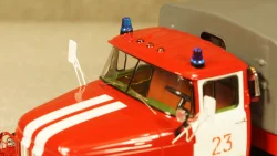 Зил 131, Автомобиль дымоудаления, Днепропетровск 1989 г., Казань 1980 г., TruckTyr 1:43