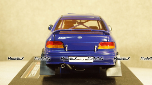 Subaru Impreza STi Street Legal WRX, blue, 5512, SunStar 1:18