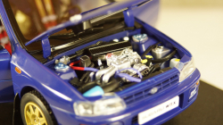 Subaru Impreza STi Street Legal WRX, blue, 5512, SunStar 1:18