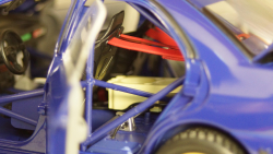 Subaru Impreza STi Street Legal WRX, blue, 5512, SunStar 1:18