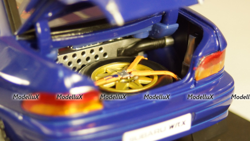 Subaru Impreza STi Street Legal WRX, blue, 5512, SunStar 1:18