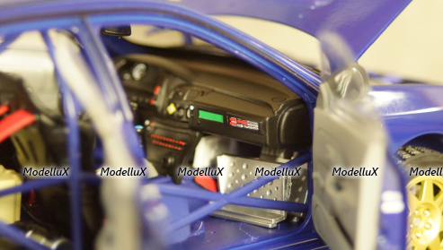Subaru Impreza STi Street Legal WRX, blue, 5512, SunStar 1:18