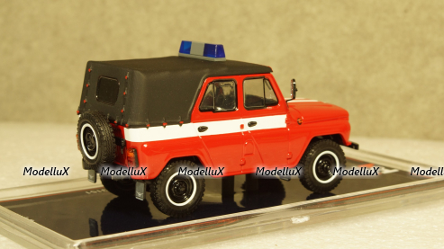 Уаз-3151 Пожарный штабной автомобиль, TruckTyr 1:43