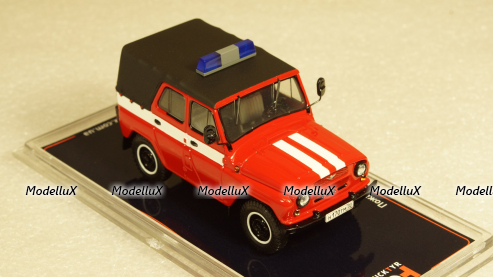 Уаз-3151 Пожарный штабной автомобиль, TruckTyr 1:43