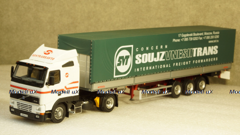 Volvo FH-12 c п/прицепом Kogel Союзвнештранс, TruckTyr 1:43