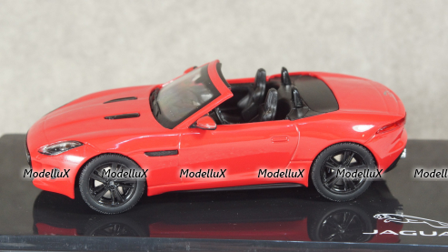 Jaguar F-type V8 S, Italian Racing Red, JDFTV8R, IXO 1:43