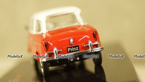 NSU Prinz 30E, red/white, CLC347N, IXO 1:43