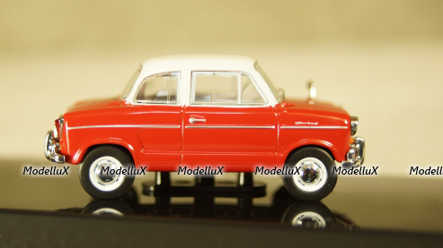 NSU Prinz 30E, red/white, CLC347N, IXO 1:43