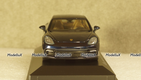 Porsche Panamera 4S diesel (2. Gen.) 2016 dark blue, Herpa 1:43