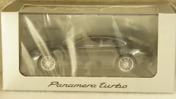 Porsche Panamera Turbo (2. Gen.) 2016 dark grey, Herpa 1:43