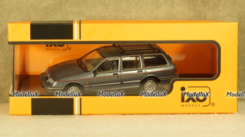 Ford Sierra Ghia metallic-silver 1988, CLC352N, IXO 1:43