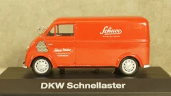 DKW Schnellaster Kasten Van Red, 02396, Schuco 1:43