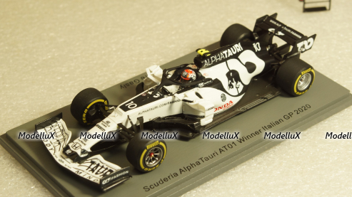 Honda AT01 No.10 Scuderia AlphaTauri F1 Team - Winner Italian GP 2020 Pierre Gasly, Spark 1:43