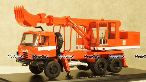 Экскаватор-планировщик UDS-114A (на шасси Tatra-815) пожарный, SSM1421, SSM 1:43